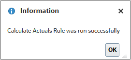Information Dialog